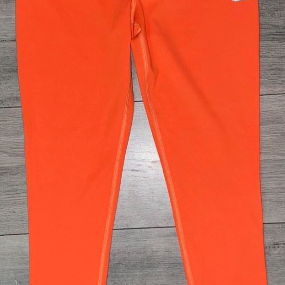 Beyond Yoga Kids Orange Leggings